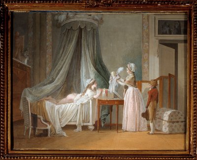 Le nouveau chapeau aquarelle - Jean Baptiste Mallet