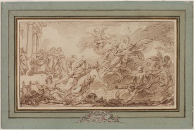 Borée enlevant Orithye - Jean Baptiste Marie Pierre