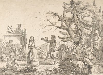 Danse improvisée, 1742 - Jean Baptiste Marie Pierre