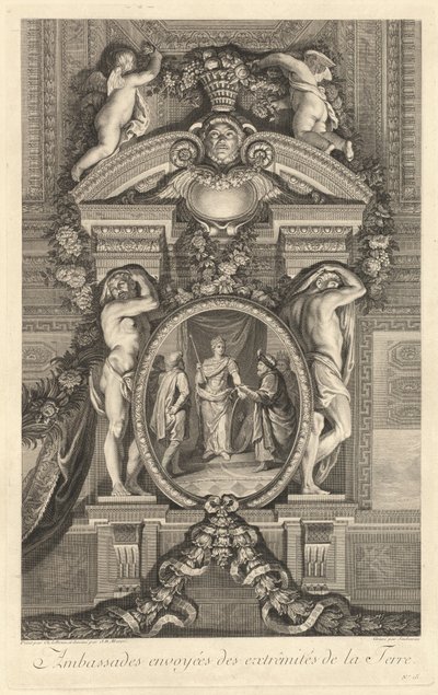 Ambassades envoyées des extrémités de la Terre [pl. 15] - Jean Baptiste Masse