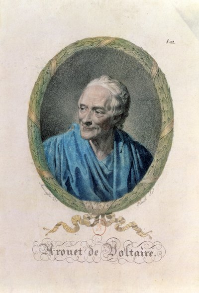 François Marie Arouet de Voltaire (1694-1778) gravé par James Heath (1757-1834) - Jean Baptiste Mauzaisse