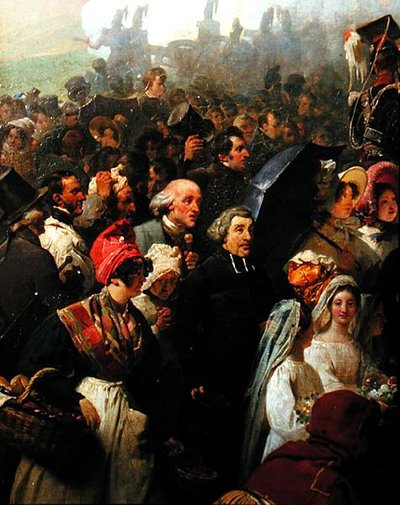 Le roi Louis-Philippe (1773-1850) visitant l