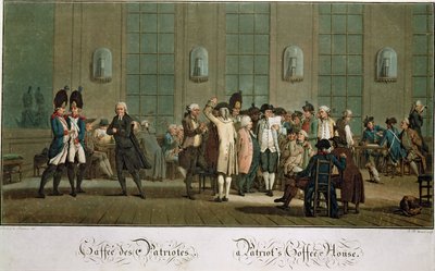 Un café patriotique (1ère édition) (19e siècle) - Jean Baptiste Morret