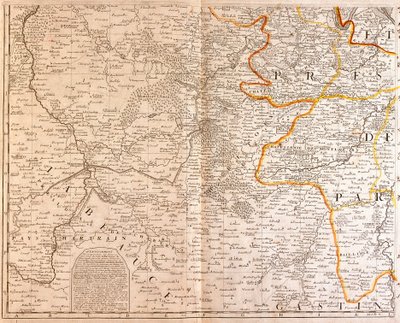 Carte du Sud-Ouest de l