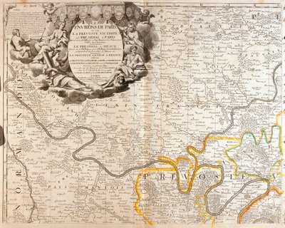 Carte du nord-ouest de l