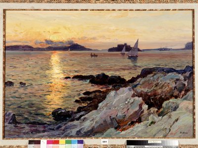 Coucher de soleil sur Frioul - Jean Baptiste Olive