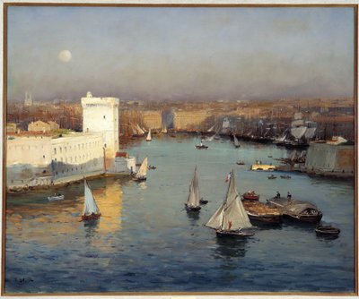 Vue du Vieux-Port de Marseille depuis le Pharo - Jean Baptiste Olive