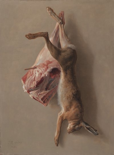 Un lièvre et une patte d