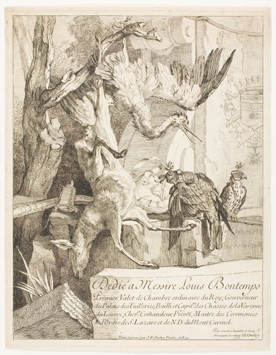 Quatre sujets de chasse, n° 1 - Jean Baptiste Oudry