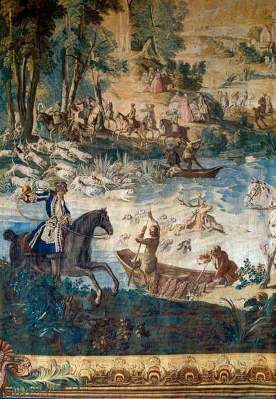 Chasse de Louis XV : la mort du cerf dans l
