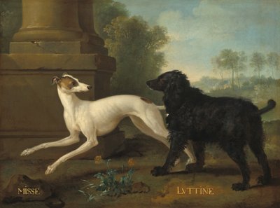 Misse et Luttine, 1729 - Jean Baptiste Oudry