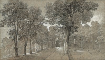 Vue du parc à Arcueil - Jean Baptiste Oudry