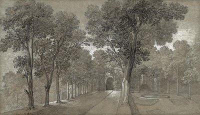 Vue du parc à Arcueil, 1744 - Jean Baptiste Oudry
