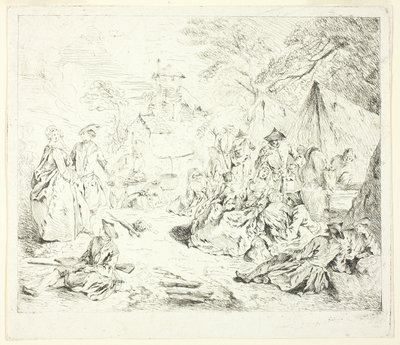 Halte de Soldates - Jean Baptiste Pater