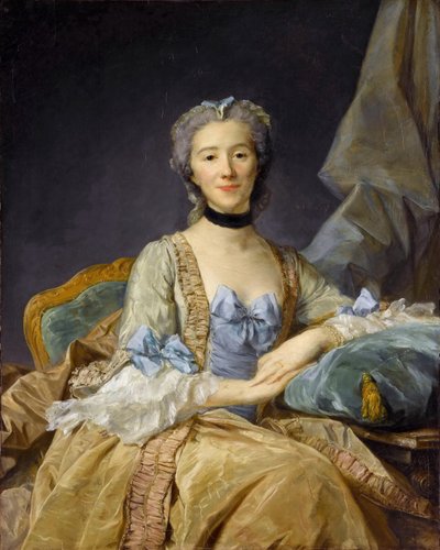 Madame de Sorquainville - Jean Baptiste Perronneau