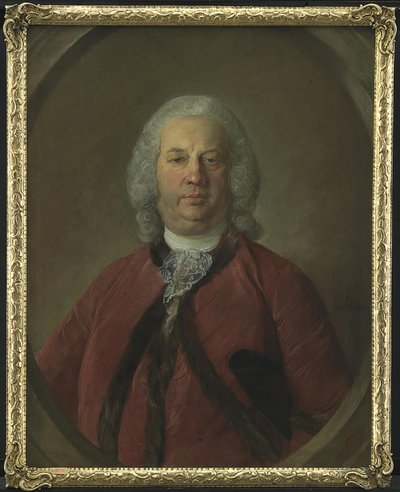 Portrait de Frederik Hansen de Liliendal, consul danois à Bordeaux - Jean Baptiste Perronneau