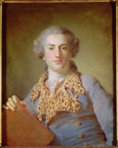 Portrait de Jean-Georges Noverre (1727-1810), 1764 - Jean Baptiste Perronneau