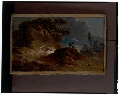 Une paire de paysages - Jean Baptiste Pillement