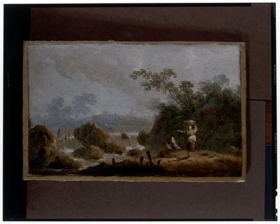 Une paire de paysages - Jean Baptiste Pillement