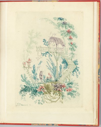 Design ornemental de Nouvelle suite de cahiers chinois à l