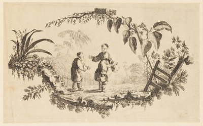 Planche, tirée de "Recueil de Plusieurs Jeux d