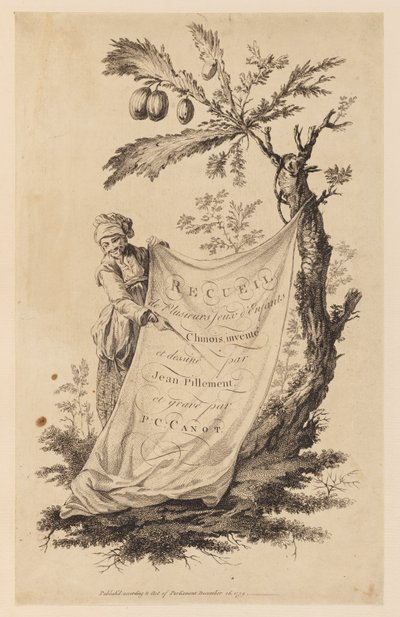 Page de titre, "Recueil de plusieurs jeux d
