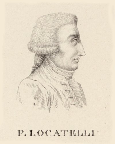 Portrait du violoniste et compositeur Pietro Antonio Locatelli 1695-1764 - Jean Baptiste Ponce Lambert