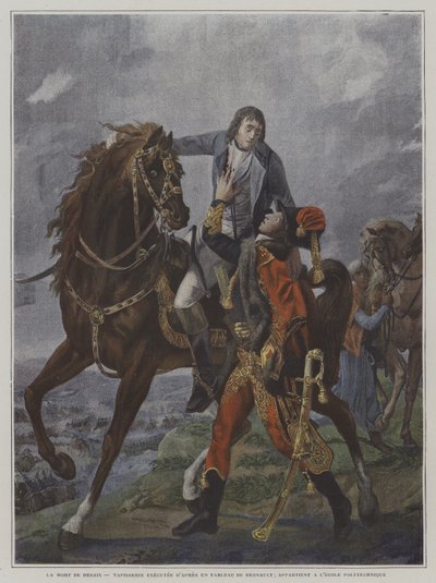 La mort du Général Desaix à la Bataille de Marengo, 1800 - Jean Baptiste Regnault