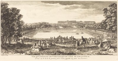 Vue du Château de Versailles du côté de l