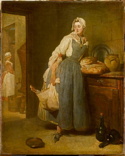 De retour du marché, 1739 - Jean Baptiste Simeon Chardin