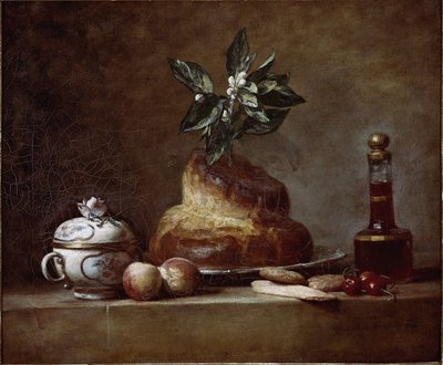 Brioche ou dessert - Jean Baptiste Simeon Chardin