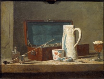 Pipes et récipients à boire (aussi appelé La Tabagie) - Jean Baptiste Simeon Chardin