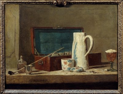 Pipes et vase pour boire ou fumer - Jean Baptiste Simeon Chardin