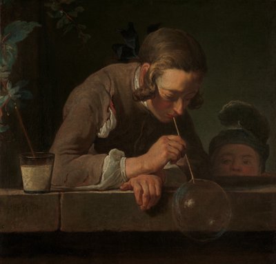 Bulles de savon - Jean Baptiste Simeon Chardin