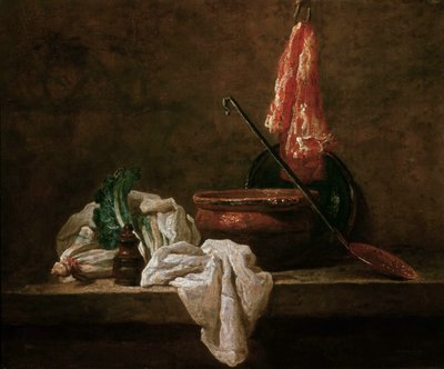 Nature morte avec céleri-rave, 1732 - Jean Baptiste Simeon Chardin