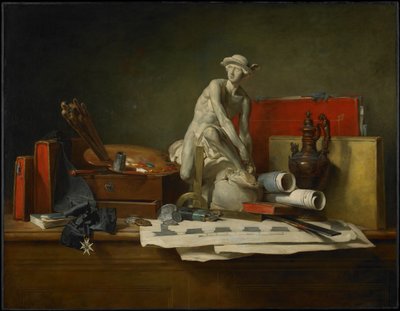 Les attributs des arts et les récompenses qui leur sont accordées - Jean Baptiste Simeon Chardin