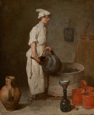 Le Garçon de Cave, 1738 - Jean Baptiste Simeon Chardin