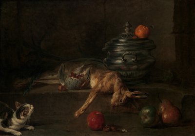 La Soupière en argent - Jean Baptiste Simeon Chardin