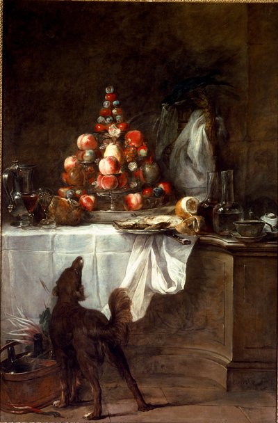 Le buffet - Jean Baptiste Simeon Chardin