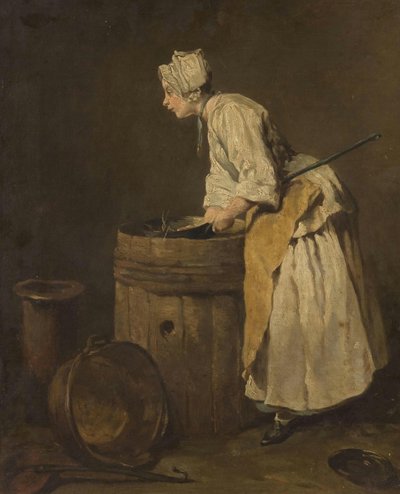 Servante de cuisine - Jean Baptiste Simeon Chardin