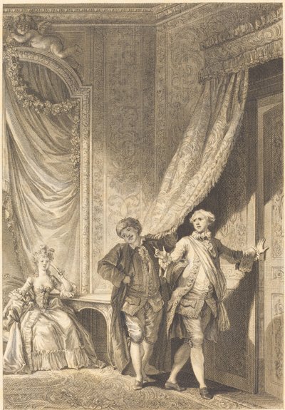 Le magnifique - Jean Baptiste Tilliard after Jean Honoré Fragonard