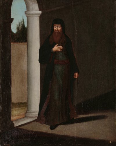 Un prêtre grec - Jean Baptiste Vanmour (workshop of)