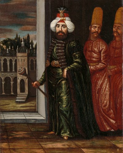 Portrait du sultan Ahmed III - Jean Baptiste Vanmour (workshop of)