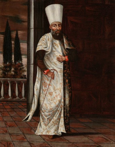 Le Chaous Bachi - Jean Baptiste Vanmour (workshop of)