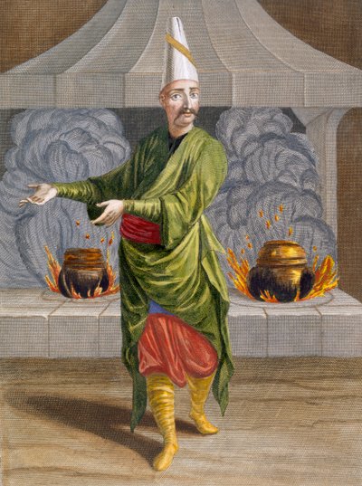 Beulouk-Bachi, Chef cuisinier du Sultan, c.1708 - Jean Baptiste Vanmour