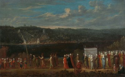 Procession de mariage sur le Bosphore, vers 1720-37 - Jean Baptiste Vanmour