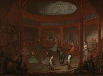 Derviches tourneurs - Jean Baptiste Vanmour