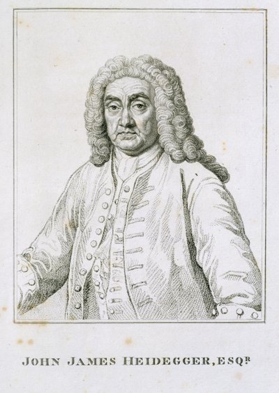 John James Heidegger (1666-1749) - Jean Baptiste van Loo