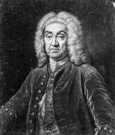 John James Heidegger, gravé par John Faber, 1749 - Jean Baptiste van Loo