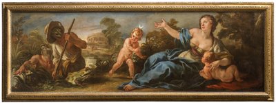 Latone et les pêcheurs lyciens, vers 1715-16 - Jean Baptiste van Loo